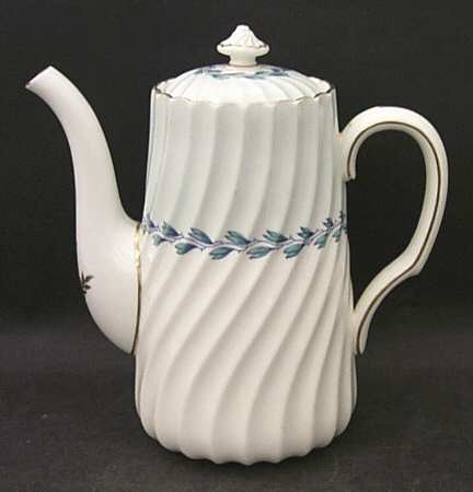 Cheviot Blue Small Coffee Pot & Lid