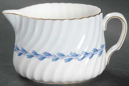 Cheviot Blue Creamer by Minton