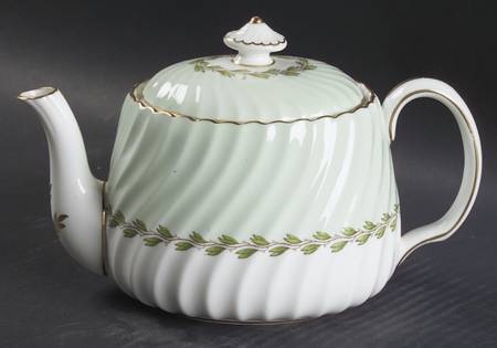 Cheviot Green Small Teapot & Lid