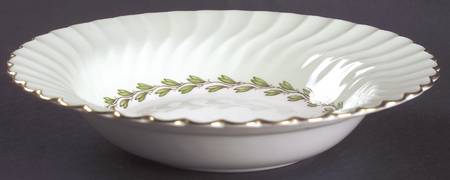 Cheviot Green Rim Soup Bowl