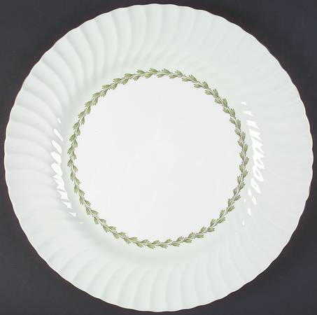Cheviot Green 15" Chop Plate (Round Platter)