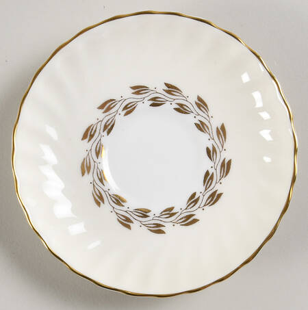 Cheviot Gold Saucer for Demitasse Cup