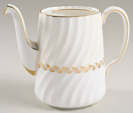 Cheviot Gold Coffee Pot No Lid by Minton