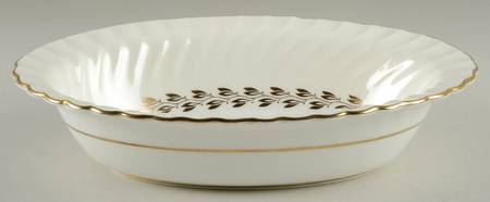 Cheviot Gold 10" Oval Vegetable Bowl