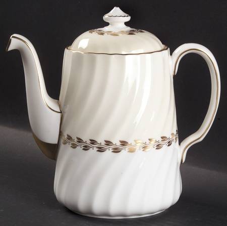 Cheviot Gold Small Coffee Pot & Lid