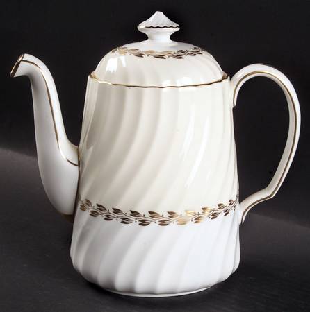 Cheviot Gold Coffee Pot & Lid
