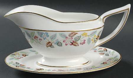 Cherrydown Gravy Boat & Underplate
