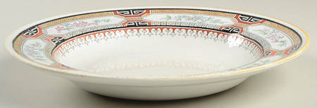 Chinese Key Rim Soup Bowl
