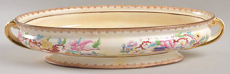 Chinese Tree (Smooth) Oval Vegetable No Lid
