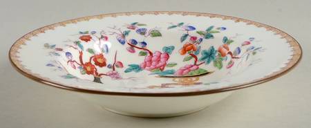 Chinese Tree (Smooth) Rim Fruit/Dessert (Sauce) Bowl