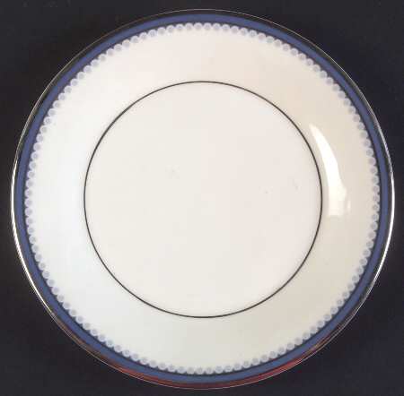 Clifton (Platinum Trim) Bread & Butter Plate
