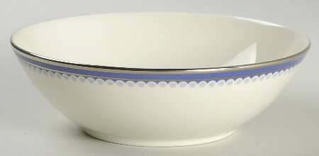 Clifton (Platinum Trim) Fruit/Dessert (Sauce) Bowl