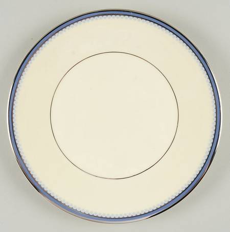 Clifton (Platinum Trim) Salad Plate