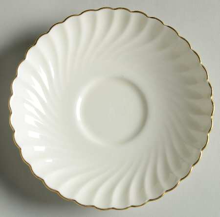 Clifton (Gold Trim) Saucer for Flat Cup