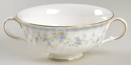 Cliveden Footed Cream Soup Bowl
