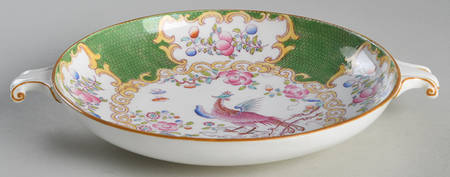 Cockatrice Green (Smooth, Globe Backstmp) 2 Handle Bon Bon
