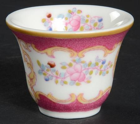 Cockatrice Pink (Smooth, Wreath Backstamp) Single Egg Cup