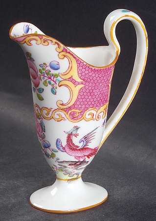 Cockatrice Pink (Smooth, Wreath Backstamp) Mini Creamer