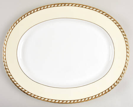 Commodore 15" Oval Serving Platter