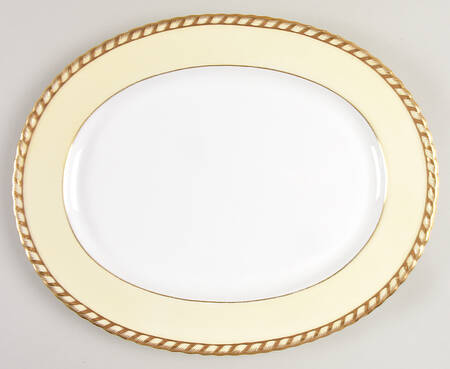 Commodore 13" Oval Serving Platter