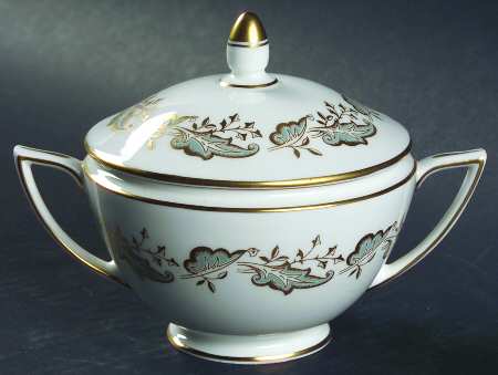 Corinthian Sugar Bowl & Lid