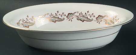 Corinthian 10" Oval Vegetable Bowl