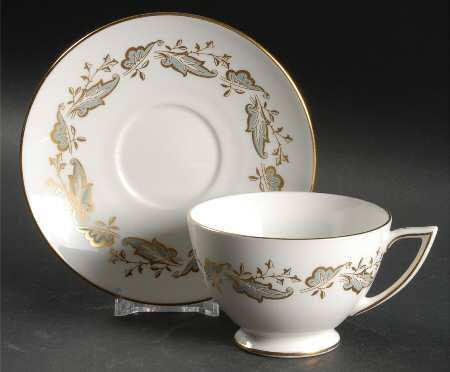 Corinthian Footed Cup & Saucer Set