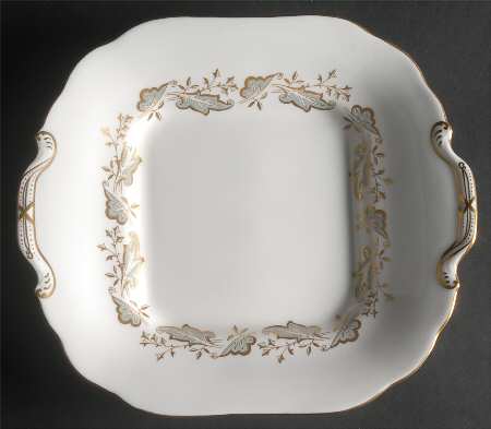 Corinthian Handled Cake Plate