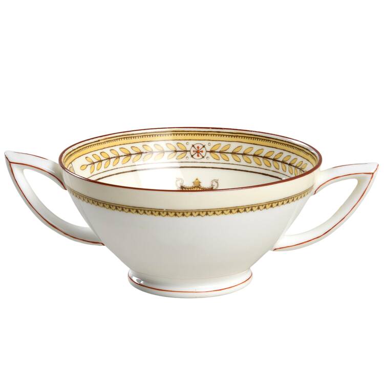 Corinth Footed Bouillon Cup