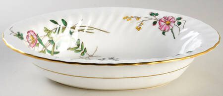 Dainty Sprays 10" Oval Vegetable Bowl