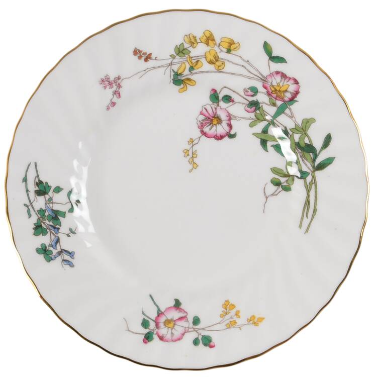 Dainty Sprays Dessert/Pie Plate