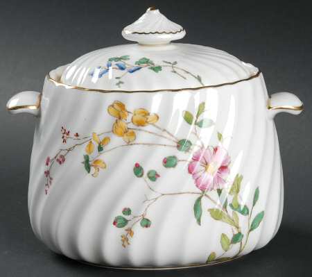 Dainty Sprays Sugar Bowl & Lid
