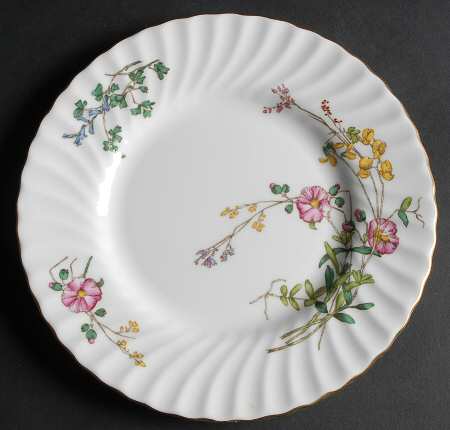 Dainty Sprays Luncheon Plate