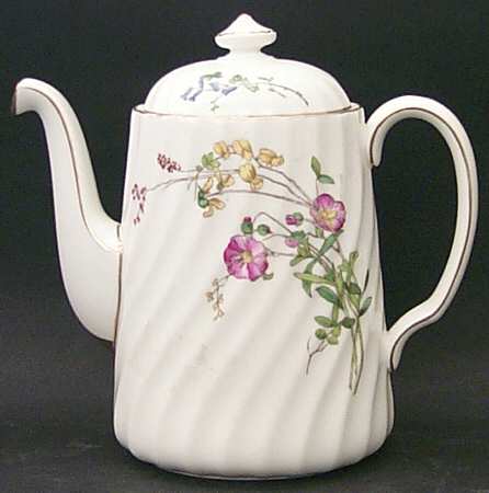 Dainty Sprays Coffee Pot & Lid