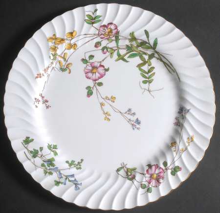 Dainty Sprays 12" Chop Plate (Round Platter)