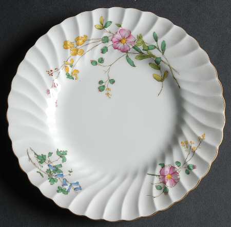 Dainty Sprays Dessert/Pie Plate