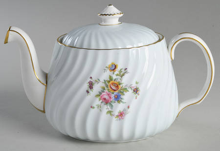 Dawn Blue Teapot & Lid