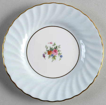 Dawn Blue Bread & Butter Plate by Minton