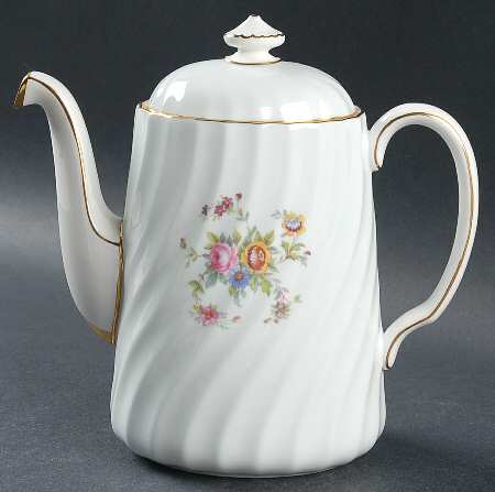 Dawn Blue Coffee Pot & Lid