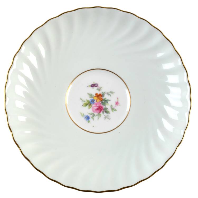 Dawn Pale Green Saucer by Minton
