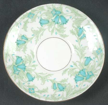 Debutante Green Saucer