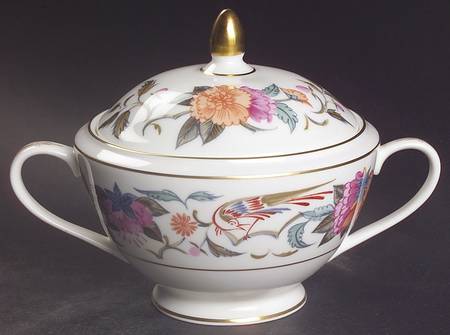 Donovan Bird Sugar Bowl & Lid