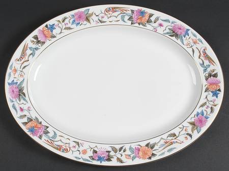 Donovan Bird 16" Oval Serving Platter