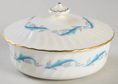 Downing Round Box & Lid by Minton