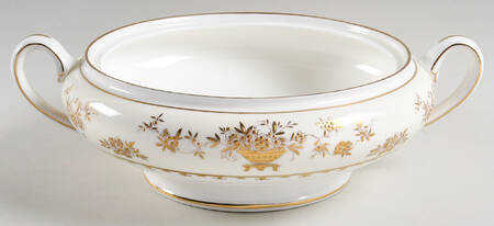 Dynasty Cobalt Round Vegetable No Lid
