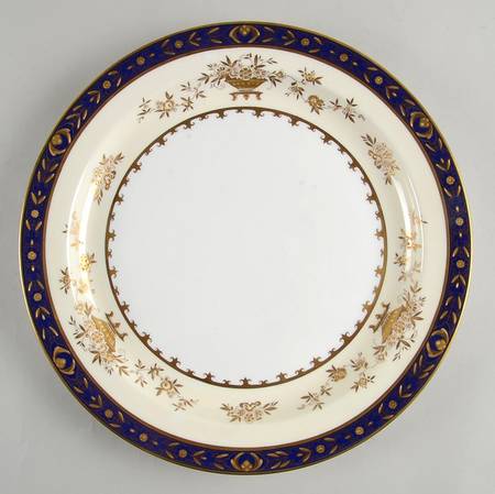 Dynasty Cobalt 13" Chop Plate (Round Platter)