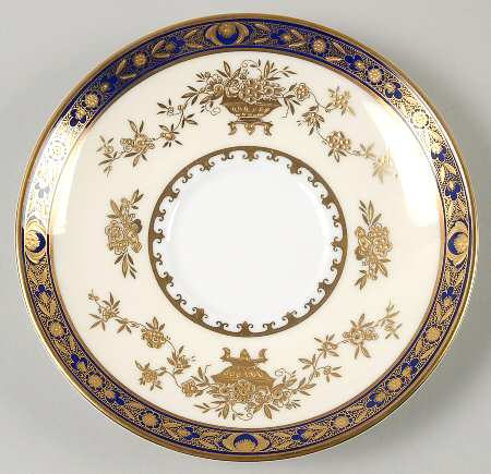 Dynasty Cobalt Saucer for Footed Cream Soup Bowl