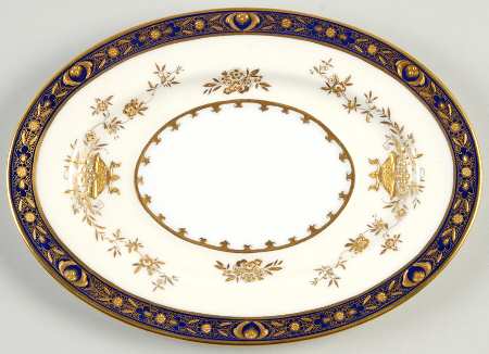 Dynasty Cobalt Underplate for Gravy Boat