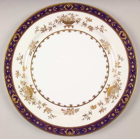Dynasty Cobalt 12" Chop Plate (Round Platter)
