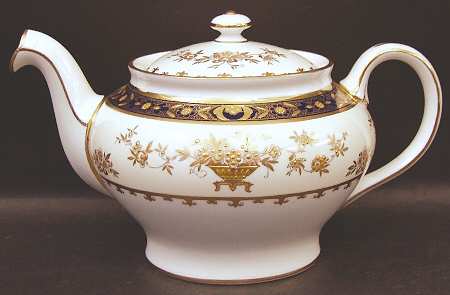 Dynasty Cobalt Teapot & Lid